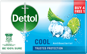 Dettol Body Soap Cool 100g 4+1
