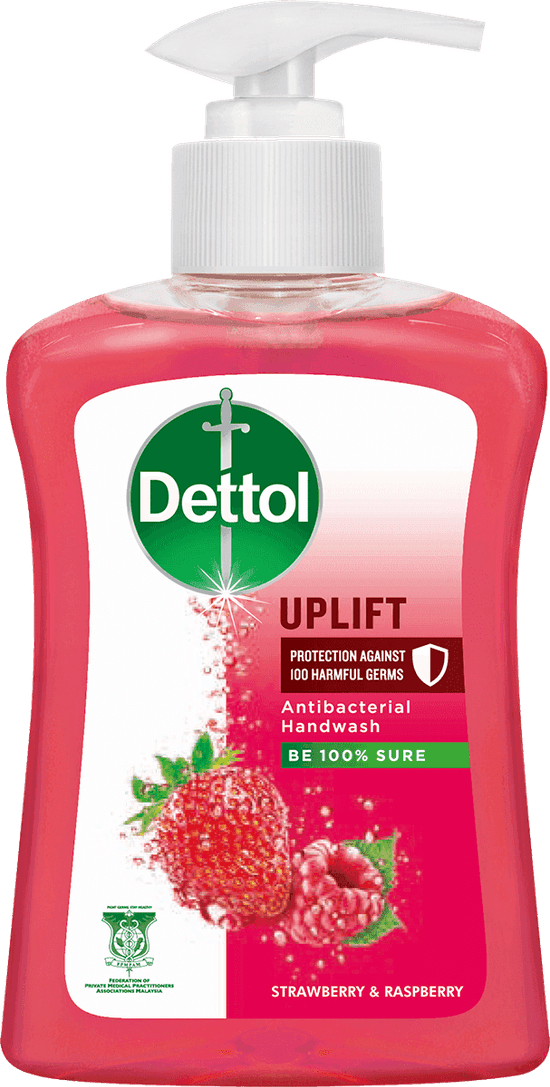 Dettol Liquid Hand Wash Uplifting Strawberry 250ml