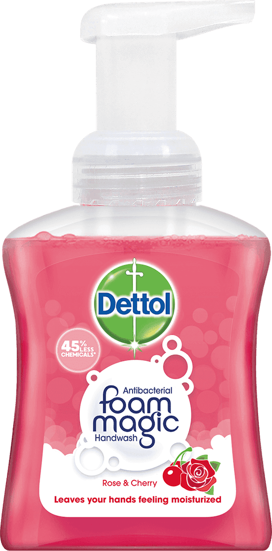 Dettol Foaming Hand Wash Rose Cherry 250ml