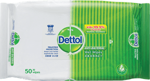 Dettol Antibacterial Wipes Original 50s