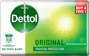 Dettol Body Soap Original 100g 4+1