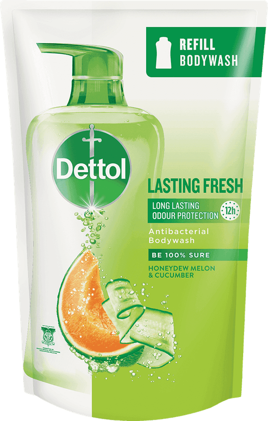 Dettol Body Wash Lasting Fresh 900g Refill