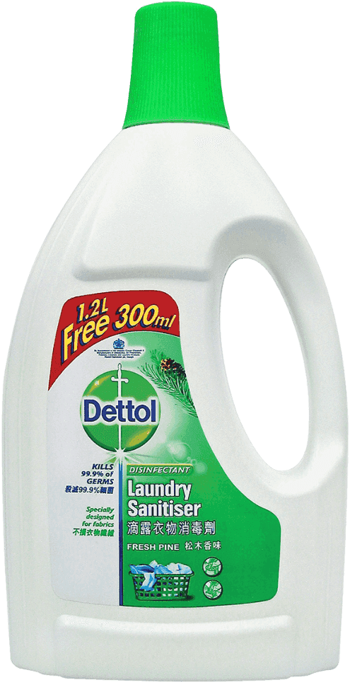 Dettol Laundry Sanitiser Pine 1.2l + 300ml